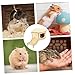 BESPORTBLE 2pcs Wooden Hamster Hideout House with Ladder DIY Assembly Small PET Nest Wooden Hamster Hut for Gerbils and Mice Sleeping House and Hiding Toy