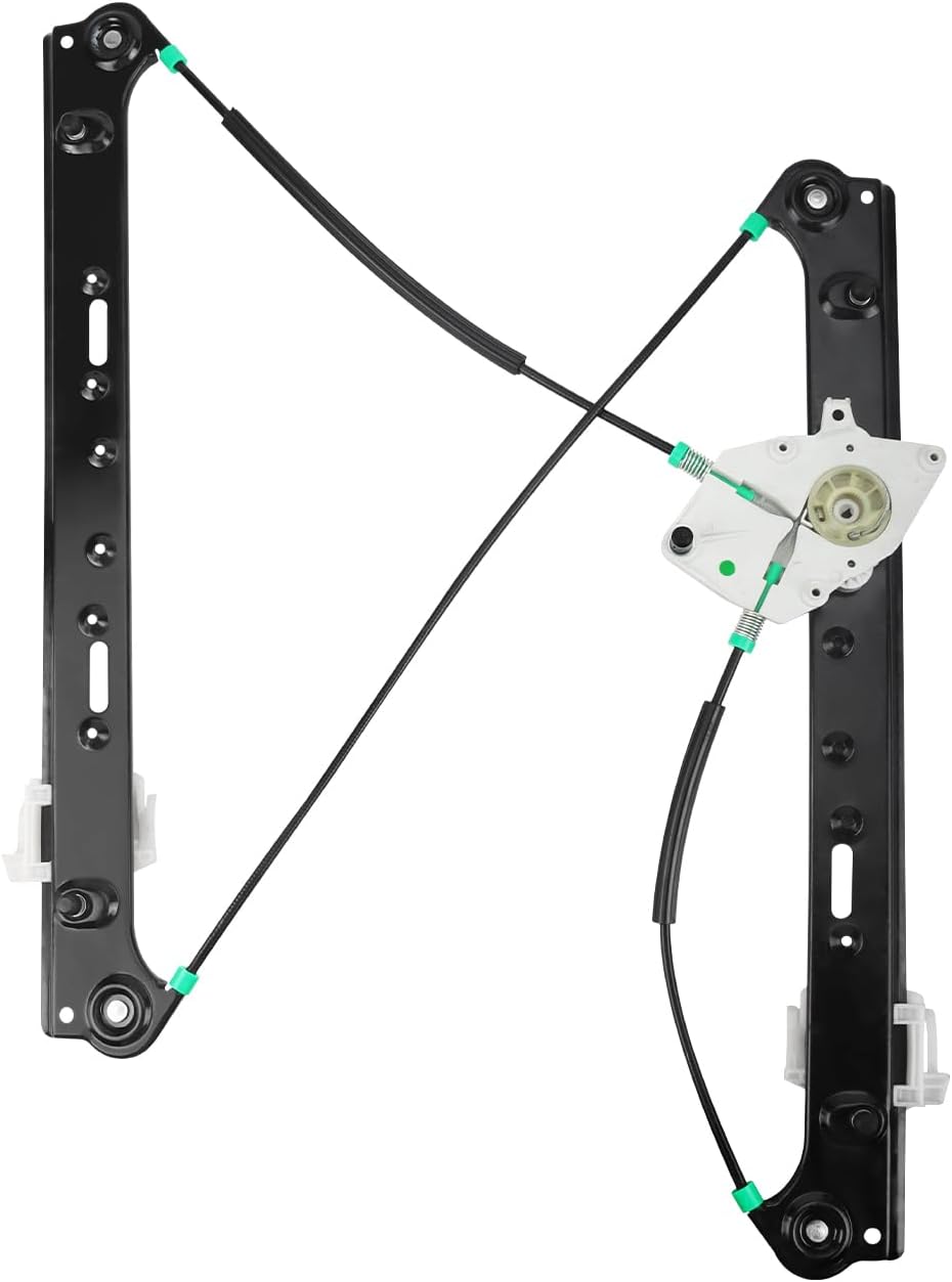 Front Driver Side Power Window Regulator Without Motor Assembly Replacement for BMW X3 E83 Series 2004 2005 2006 2007 2008 2009 2010 Sport Utility, Left, 749-498