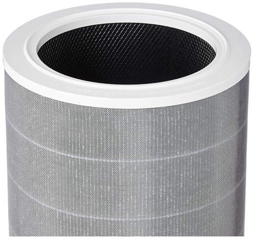 Image of Replacement Filter Compatible with Xiaomi Mi Air Purifier | Activated Carbon Replacement Filter | Removes PM2.5, Dust, Smoke, Odour & Allergens (MI-4 FBA GREY)