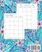 2020-2021 Monthly Planner: Blue Floral 2 Year Monthly Planner Calendar Schedule Organizer January 2020 to December 2021 (24 Months) With Holidays and inspirational Quotes