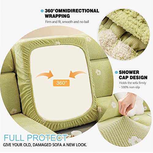 Housse de coussin extensible antidérapante pour protéger votre méridienne - 4