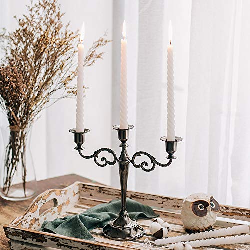 Sziqiqi Candelabra Candlestick Holder For Taper Candles For Wedding Event Candle Centerpiece Home Holiday Decoration Christmas  thumb #2