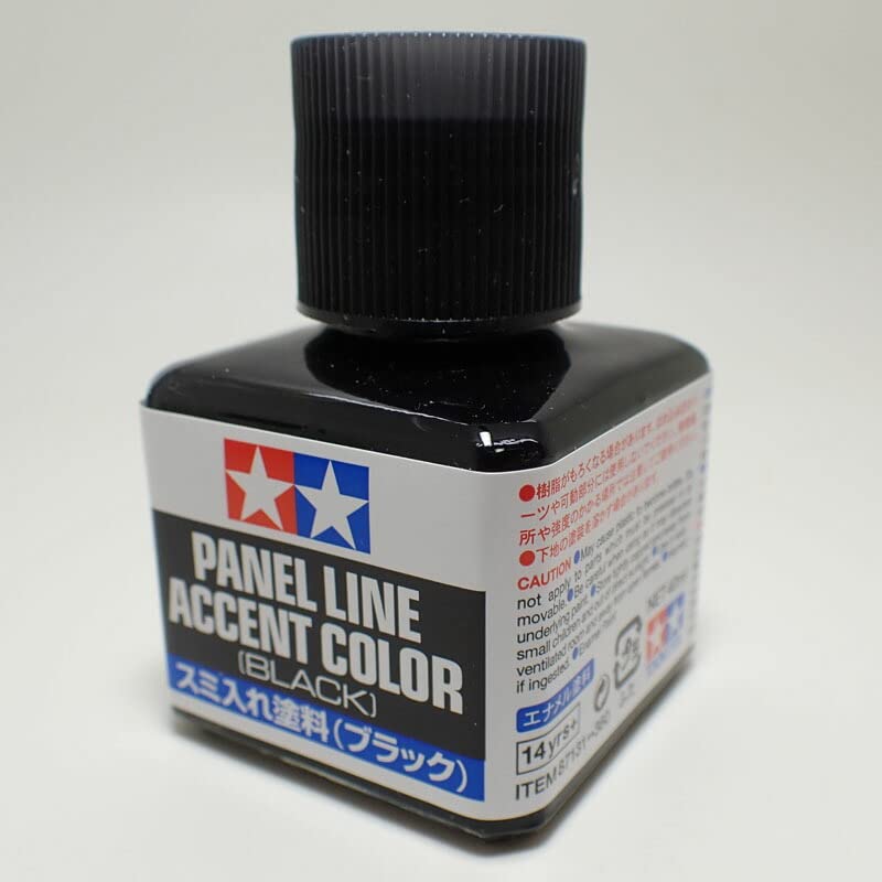 Amazon | barchetta スミ入れ塗料(ブラック)【タミヤ ウェザリング・墨