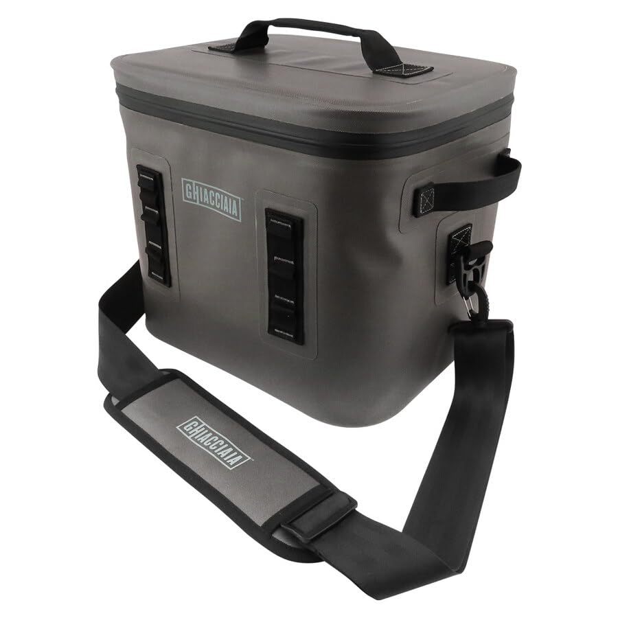Borsa Termica a Tenuta Stagna 14L | Borsa Frigo Impermeabile, Cerniera Ermetica, Isolamento Alta Densità, Per Campeggio, Spiaggia, Picnic e Viaggi, 34x27x29cm
