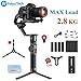 Produktbild FeiyuTech Feiyu AK2000 3-Achsen Kamera Handheld Gimbal Stabilisator 2,8 kg Nutzlast mit Follow Focus-Zoom für Sony Canon 5D Panasonic GH5 / GH5S Nikon D850 mit Smart Touch Panel