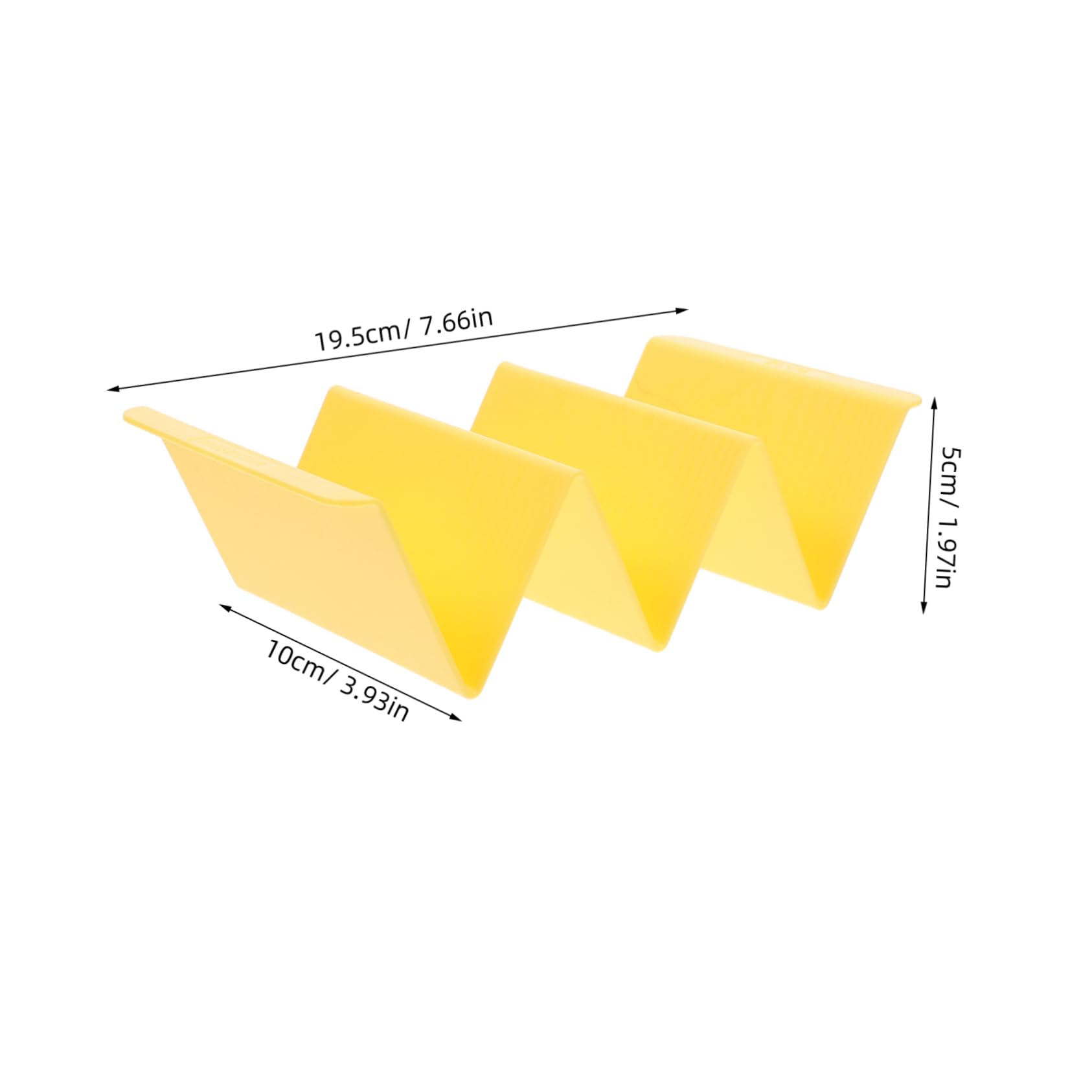Abaodam Taco Holder Rack 4 Pack Plastic Chicken Roll Holder Compact Pancake Storage Kitchen Supplies Easy Clean Multi-Functional