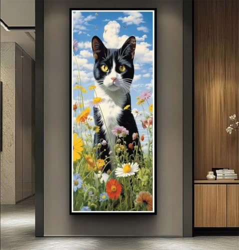 Grand format diamond painting adulte kit complet strass de luxe