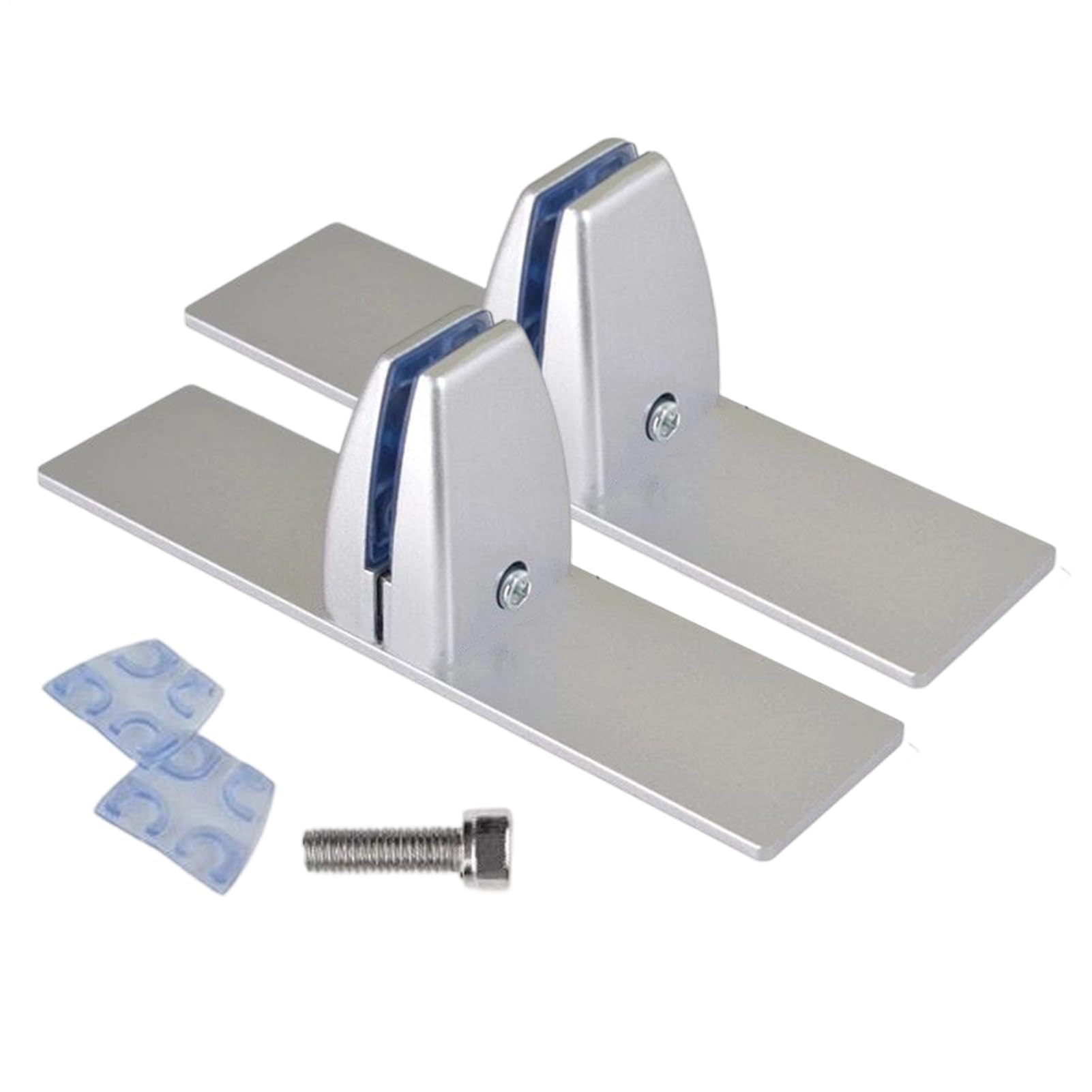 Metall Basis Ständer Für Glas Kaminschutzgitter | Mit Verstellbaren Clips 2 Stück Stabile Ständer - Feuertür Freistehende Halterungen - Für Winter Innenbereich Geburtstagsfeier Zuhause Urlaub