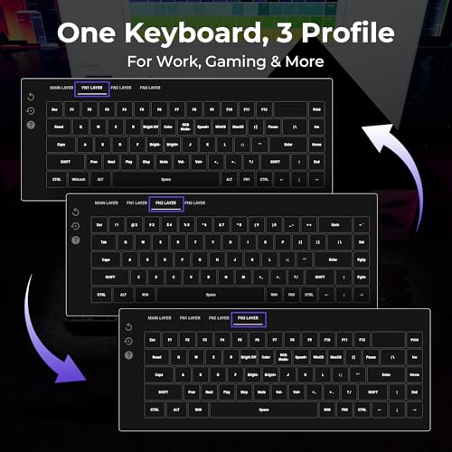 Clavier à effet Hall XVX HE68 Max pour éliminer la latence sur PC avec le Rapid Trigger