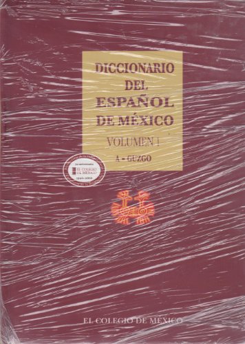 Diccionario del español de México (2 vol.) 8074621456 Book Cover