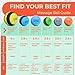 Deep Recovery Sport Yoga Deep Tissue Massage Ball Set, Lacrosse Ball Size – Extra Firm Myofascial Release Balls for Feet, Back, Neck, Legs & Arms – Trigger Point & Mobility Therapy (2-Pack)