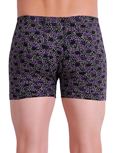 Image of T.T. Pure Cotton Printed Trunks for Men | Regular Fit | Snug Fit | Long Trunks | Inner Elastic | Soft and Comfortable |Assorted Prints| Pack of 3
