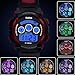 Edillas Reloj Digital Niños 50M Impermeable 7 Colores LED Relojes Deportivos Multifuncionales para Exteriores con Alarma Imagen de Edillas Reloj Digital Niños 50M Impermeable 7 Colores LED Relojes Deportivos Multifuncionales para Exteriores con Alarma