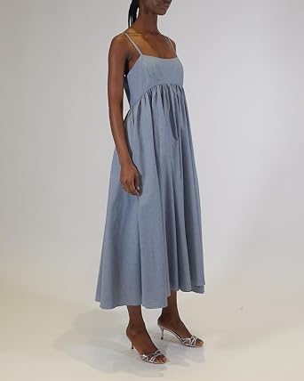 Rachel Chambray Midi Dress
