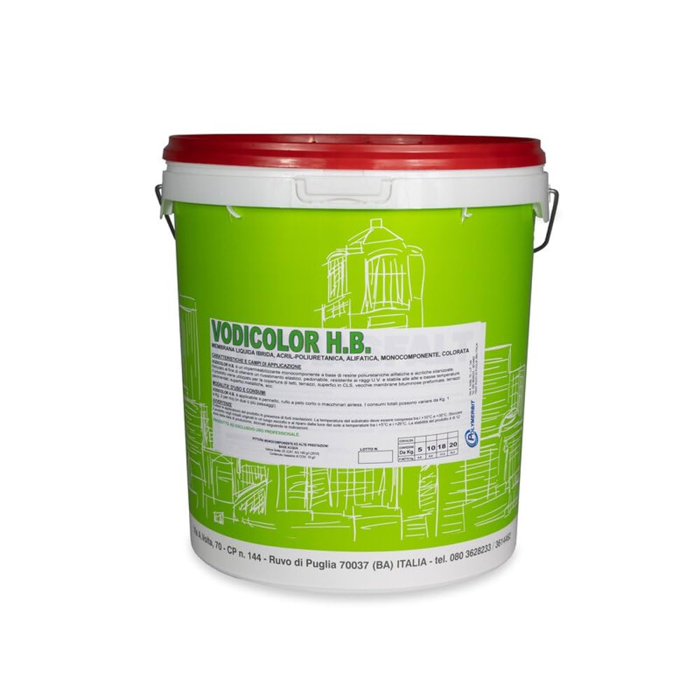 1 PZ GUAINA LIQUIDA ACRIL-POLIURETANICA GRIGIO 20 KG Nextradeitalia