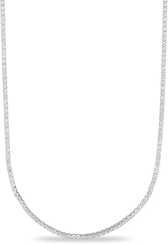 GLD Micro Tennis Chain for Men and Women - Gold-Plated Tennis Chain with Premium Storage Travel Pouch - Snatch-Proof Clasp, Sweat-Proof, Fade-Resistant - Lifetime Quality, Designed in Miami