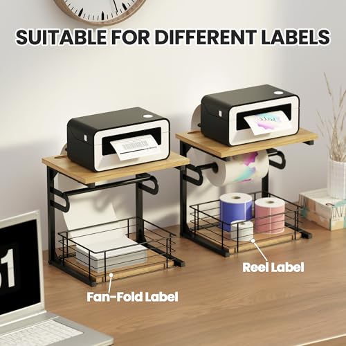 Soporte de etiquetas de madera con 30% de descuento en Amazon