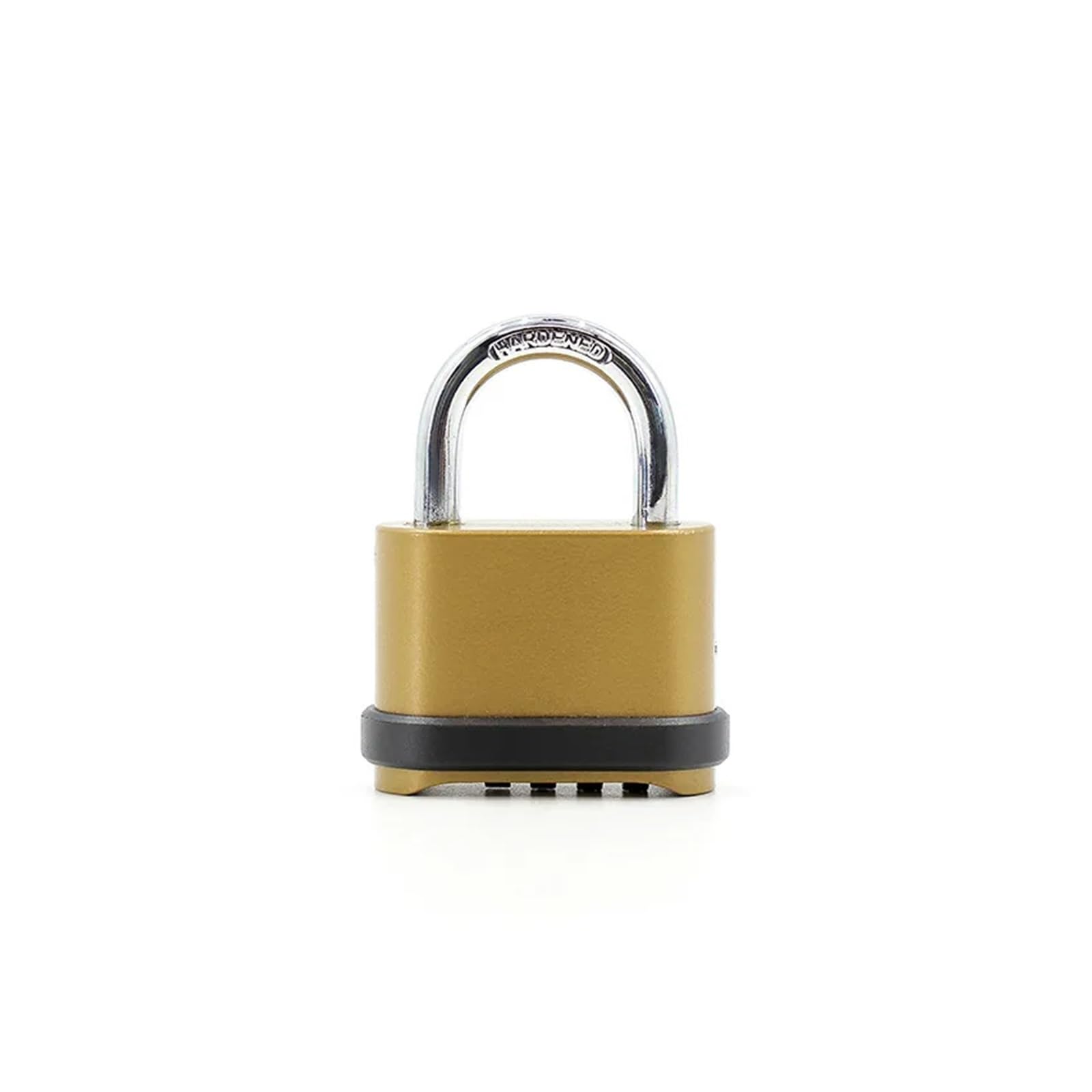 Candado Gimnasio Candado con combinación de números cuatro dígitos, cerradura impermeable for puerta armario garaje(56mm x 104mm)