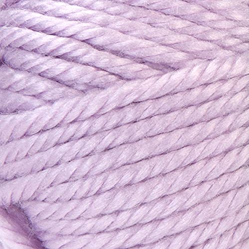 Image of Lion Brand Yarn Hometown Yarn, Super-Bulky Yarn for Knitting, Crocheting, and Crafting, 1 Pack, Joliet Iris | Super Bulky Acrylic Fiber for Warm Crochet Blankets, Knit Winter Hats, Chunky Cardigans, Soft Scarves, Weaving