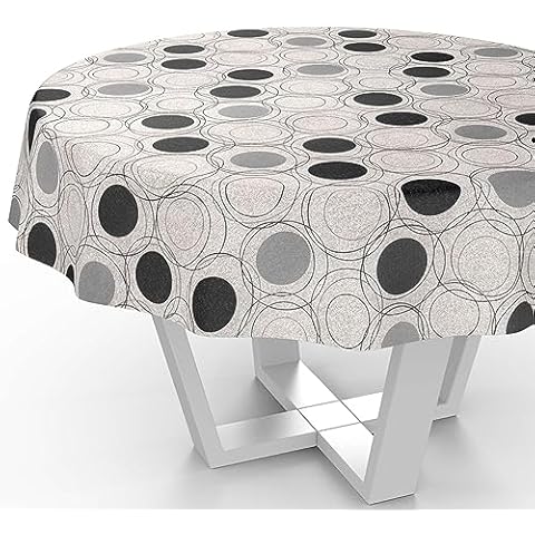 Washable Fabric Tablecloth by ANRO Cover