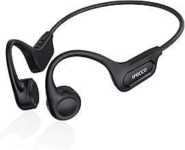 IFECCO Bone Conduction Headphones Bluetooth 5.4 - IPX6 Waterproof Bone Conduction Headphones with Mic, Wireless Open Ear Sports Headphones for Cycling Hiking Running