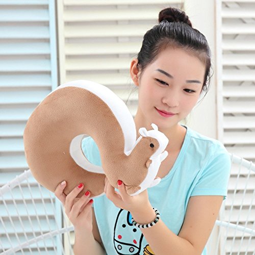 Almohada de Viaje en Forma de U Conave Marrón Mediana miniatura 4