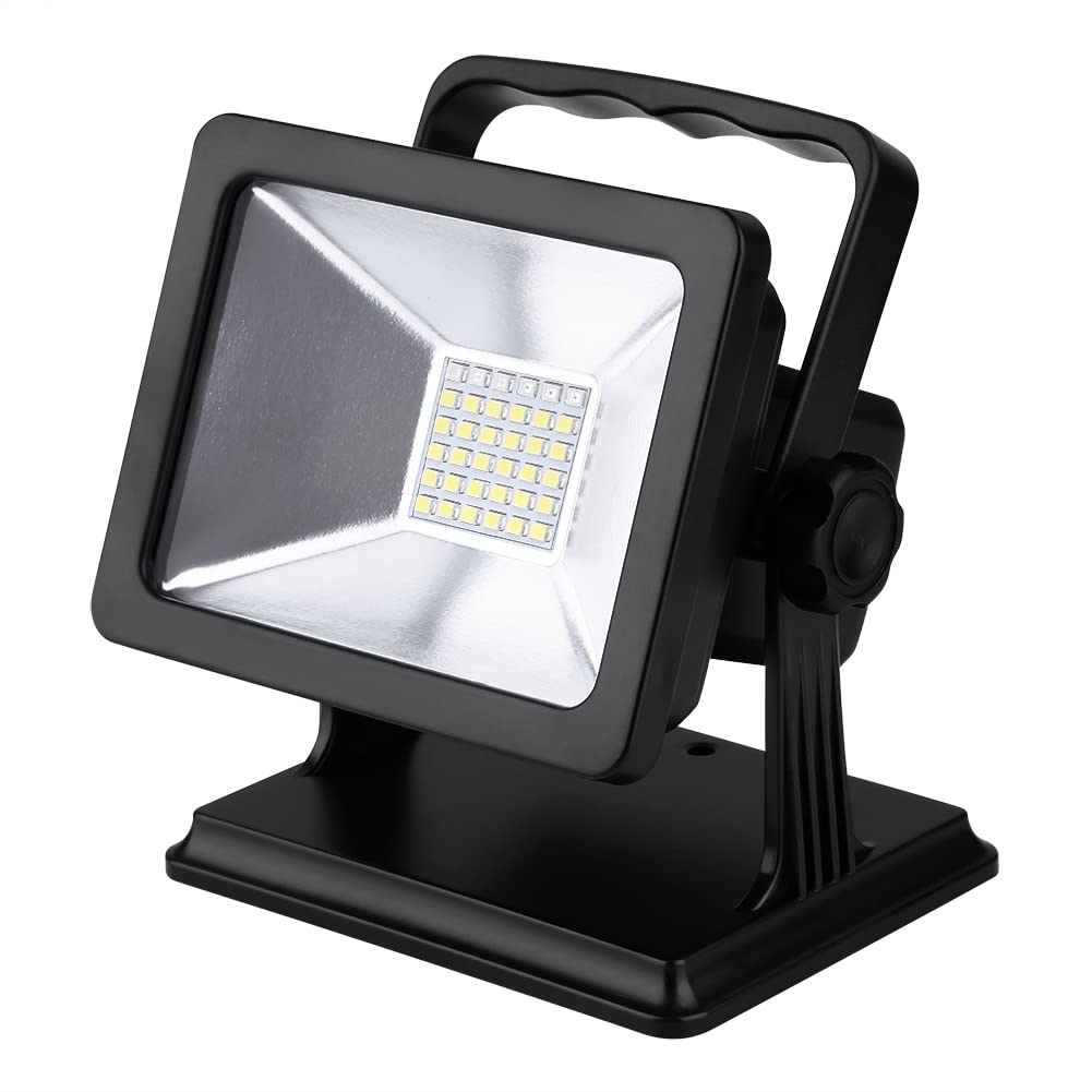 Amazon.co.jp: Vorally LED投光器 充電式 マグネット30W ポータブル