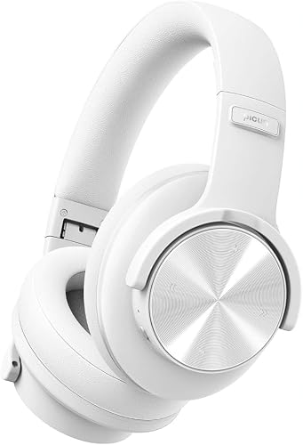 PICUN - B8 - Wireless Hi-Fi Headphones With Built-In Microphone - White