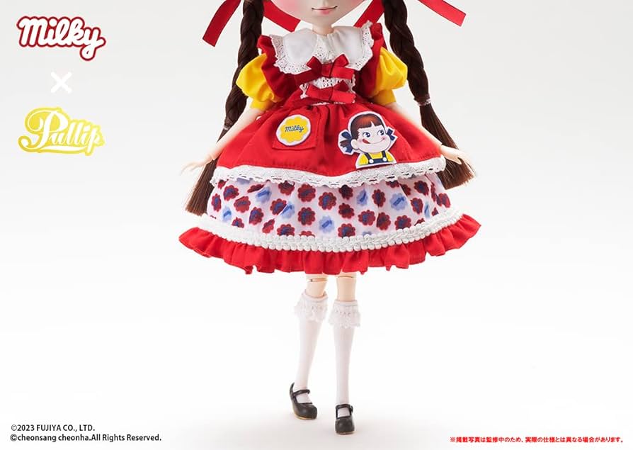 Milky x Peach John ペコちゃんコラボドール Milky x Peach John ペコちゃんコラボドール ピーチ・ジョンと