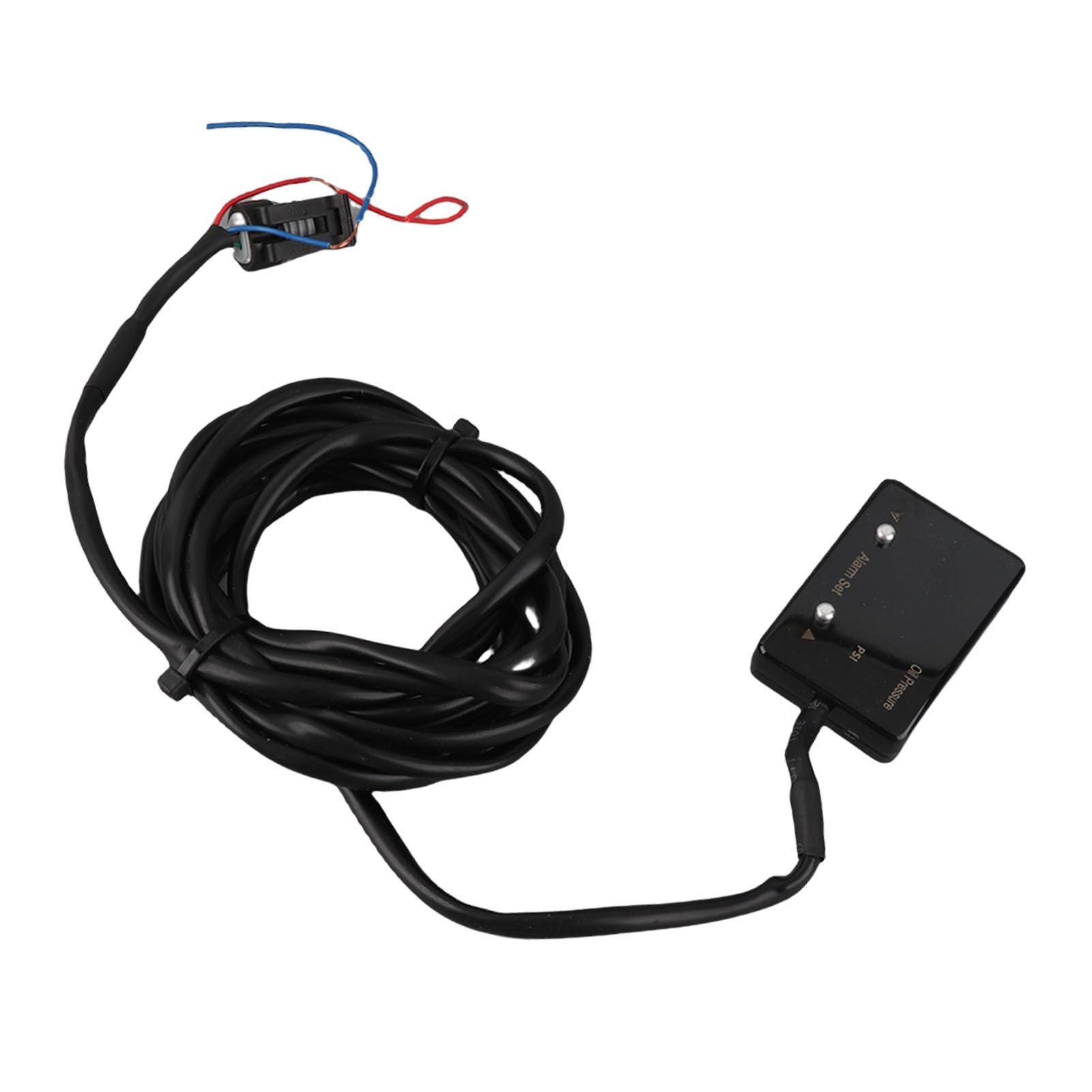 Kikumi Misuratore di Pressione Dell'olio NPT da 1/8 Pollici Misuratore di Pressione Dell'olio Digitale Tester di per Auto 0-120PSI con Display a LED Blu per Ve