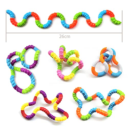 Fidget Twister,Autisme Main Tangles Main Jouet,Jouet à Main Tangles,Jouet Tangle,Jouet Twister Fidget,Sentiment d'Enroulement Jouet Créatif