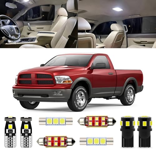 Kit de Luces LED Interior Blanco 6000K para Dodge Ram