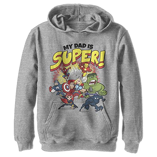Sweat à capuche Marvel enfant contre le froid pull confortable M