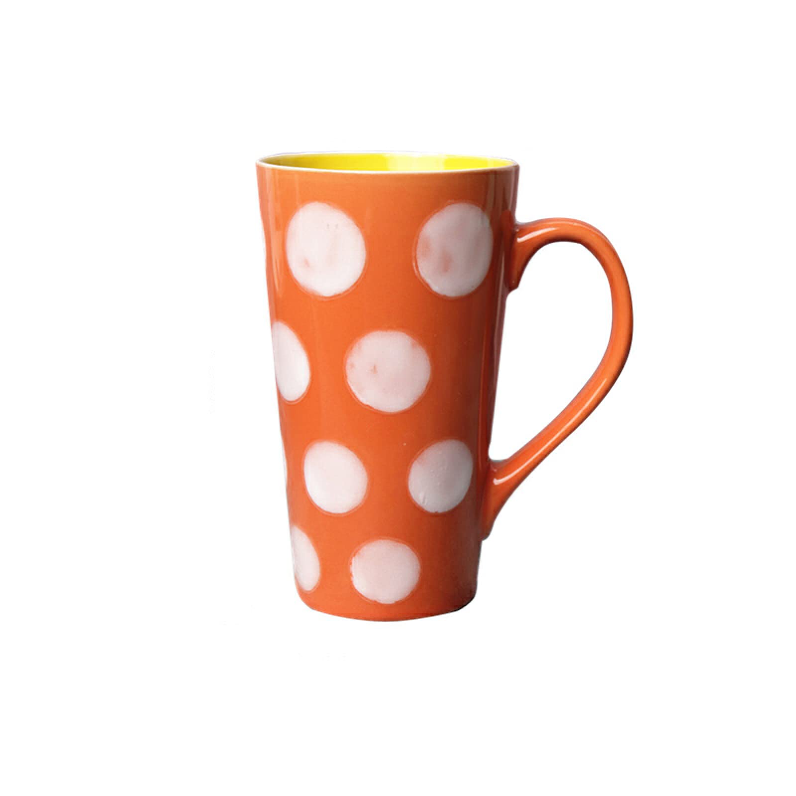 Café Après-midi Orange Set Tasses Café Céramique Orange - Gamm vert
