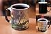 Morphing Mugs Thomas Kinkade - Central Park in the Fall - One 11 oz Color Changing Heat Sensitive Ceramic Mug – Image Revealed When HOT Liquid Is Added!