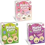 MZYTOZA 3D Art Craft Aqua Puffs Paint Kit, 15 Mess-Free Paint by Number Craft for Kids