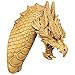 Design Toscano EU1025 Head of the Beast Dragon Wall Sculpture,Single