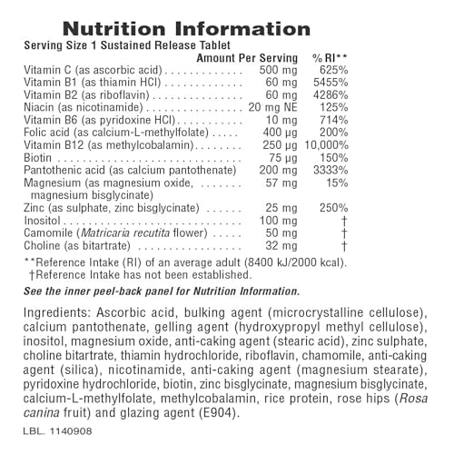 Natures Plus Mega-Stress Complex 30 Tabletten S/R (71,8g)