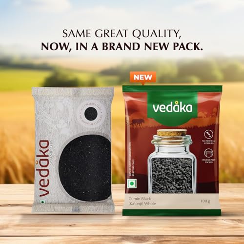 Image of Amazon Brand - Vedaka Cumin Black (Kalonji) whole, 100 g
