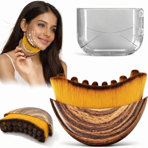 Image of Diamo Care New Lymphatic Contour Face Brush 1 PCS | Facial Massager for Jawline, Chin & Neck culpting, Drainage, Puffiness Reduction & Smoother Skin