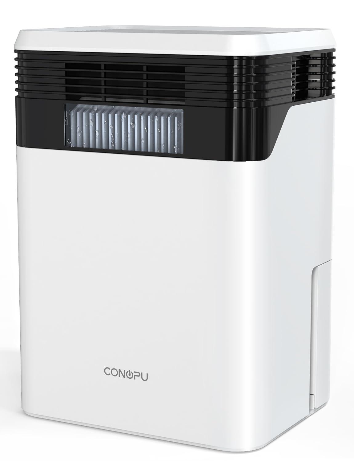 CONOPU Deumidificatore, 4 Semiconduttori, 1700ml/Giorno, Deumidificatore Casa per 30 m², 3 Modalità Intelligenti e LED Tempo Reale, Sbrinamento Automatico, Silenzioso a 33 dB, 24 Ore Timer