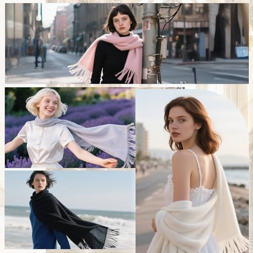 Pashmina Shawl Wraps for Women,Pashmina Shawls and Wraps for Evening Dresses,Warm Winter Scarf4