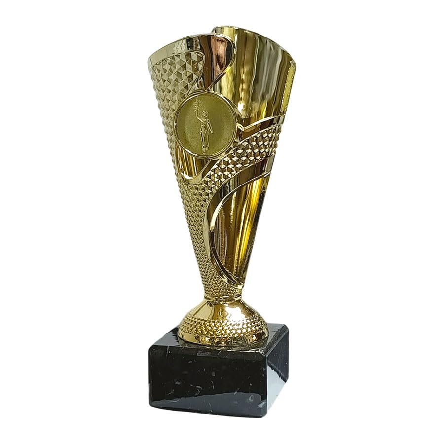 Targhetta personalizzata Coppa dorata 17,50 cm