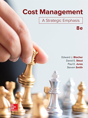Loose Leaf for Cost Management: A Strategic Emp... 1260165183 Book Cover
