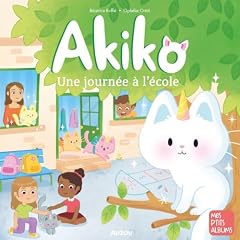 Diseño de la portada del título Akiko - Une journ&eacute;e &agrave; l'&eacute;cole