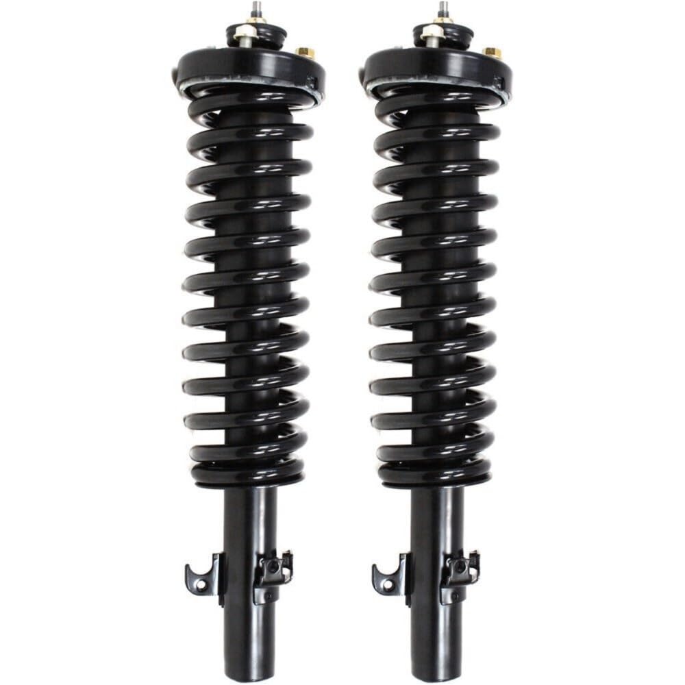 Amazon.com: OIICMPX 2 Pieces Front Side Shock Strut Assembly Black  