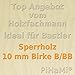 Produktbild PiHaMi® 10 Platten 10 mm Birke Sperrholz Qualität B/BB (50 x 30cm) GP 28,53  pro m²