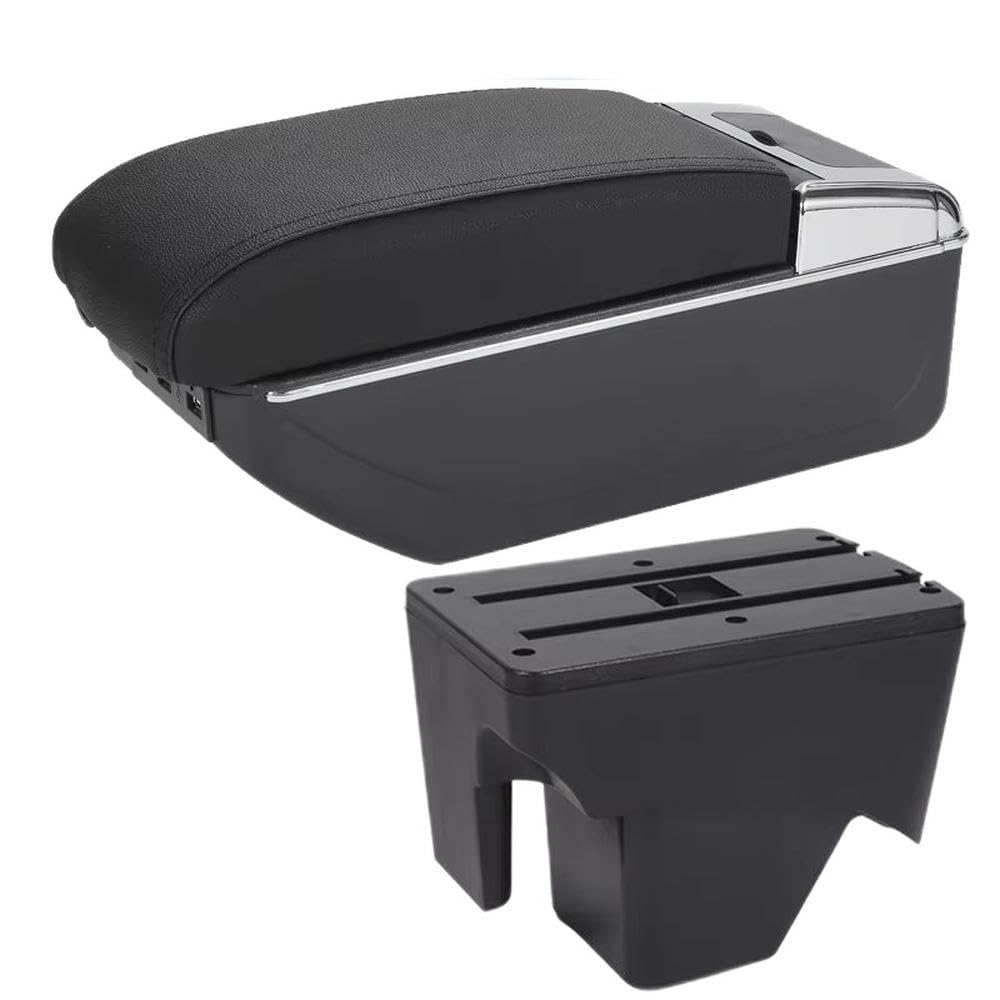 Fsozdbbpl B2 Black Line 7Usb For Tera 2025 Car Armrest Box Center Console Armrest Storage Box Replacement Interior Parts