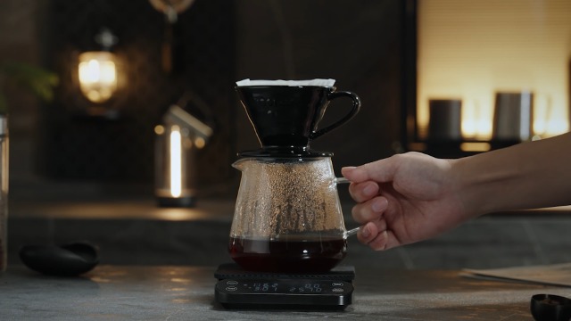 Image of Maestri House S3 Coffee Scale with Timer, 3kg /0.1g Rechargeable Pour Over Coffee Scale, 3 Brew Modes, Adjustable Brew Ratios & Flow Rate Display, Scale for Pour Over, Espresso & French Press-White