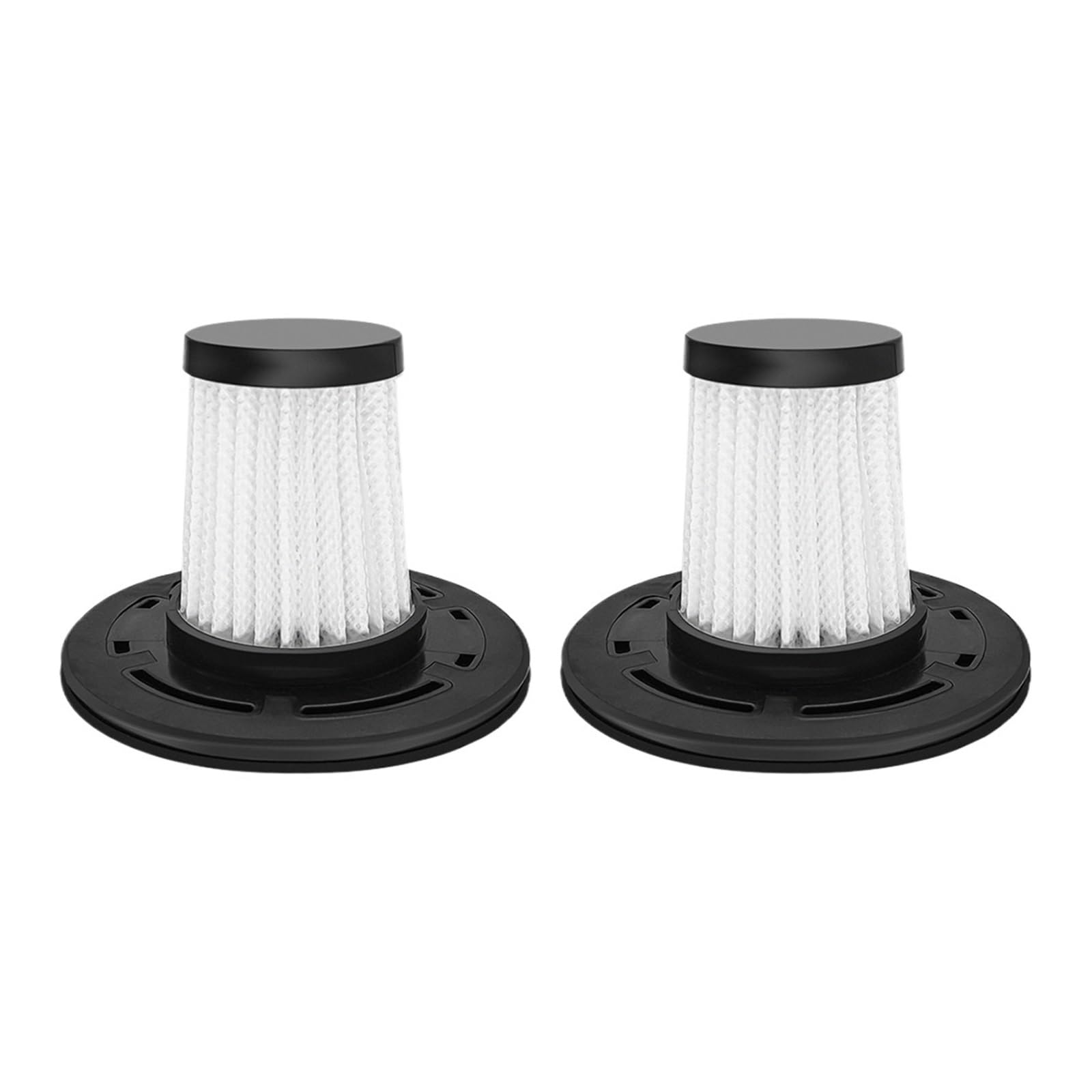 EEZII Cordless Vacuum Cleaner Filter Element Wet-Dry Cleaning Filter Handheld Vacuum Cleaner Washable Accessories Replacement Filter(2pcs)
